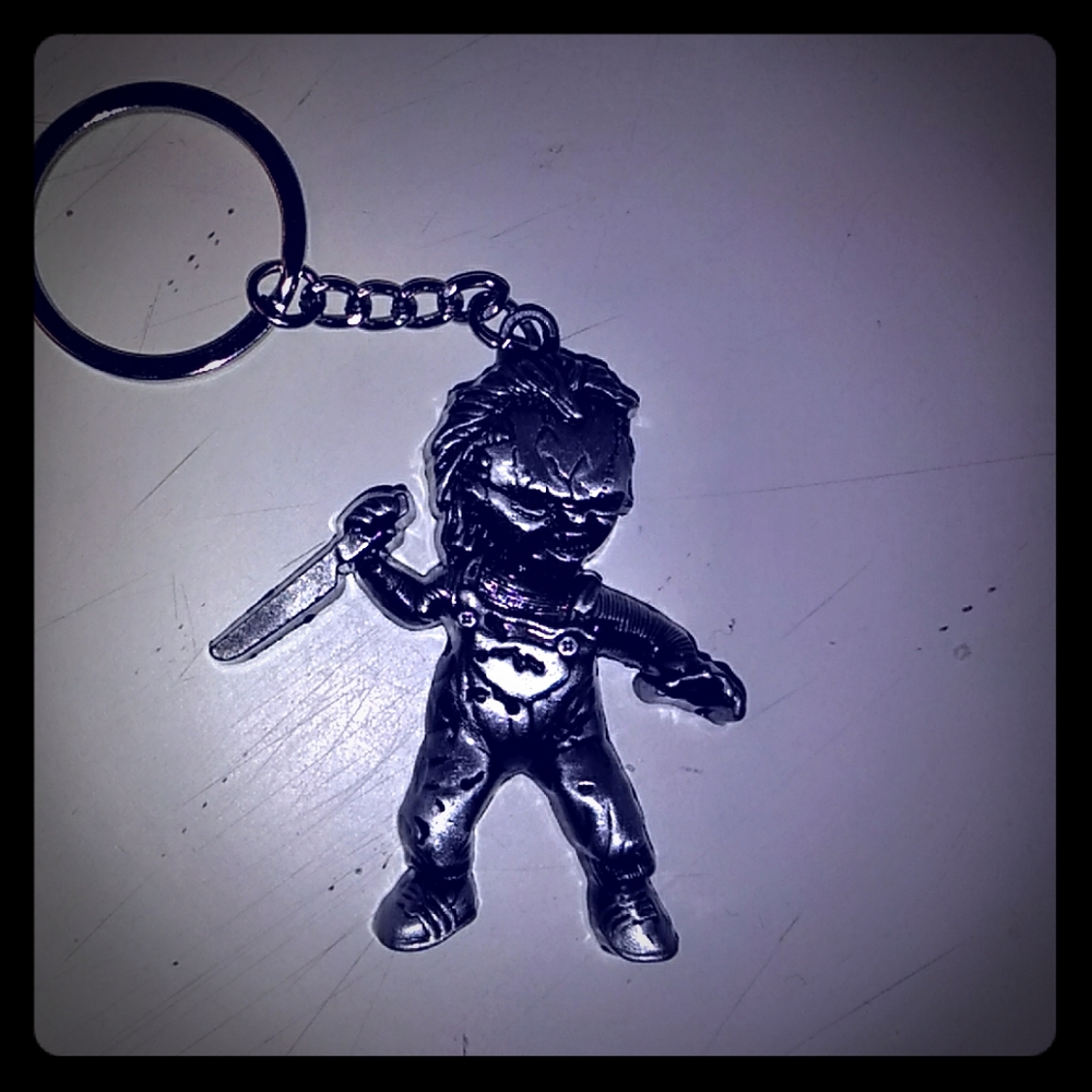 Chucky Key Ring. Metal